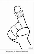 Image result for Band-Aid Coloring Page