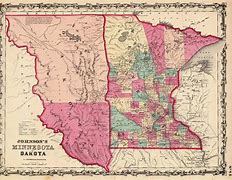 Image result for WI/MN Border Map
