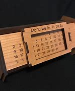Image result for Wooden Calendar Kits