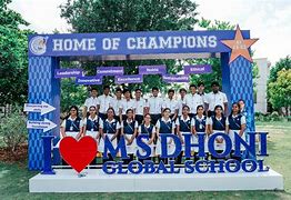 Image result for MS Dhoni Global School Student Photos 6th