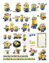 Image result for Free Printable Minion Stickers