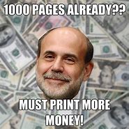 Image result for Print More Money Meme