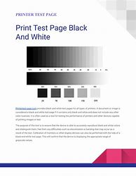 Image result for Black Printer Test