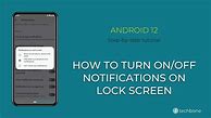 Image result for Lock Screen Notifications Android