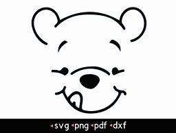 Image result for Winnie Pooh Face SVG