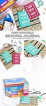 Image result for Free Printable Reading Journal