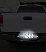 Image result for Amber Yellow Lights On Lisence Plate