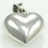 Image result for Antique Sterling Silver Necklace with Heart