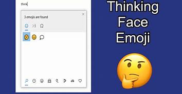 Image result for Thinking Emoji Outlook