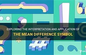 Image result for Difference Symbol Images