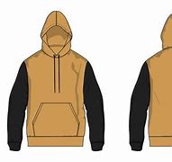 Image result for Outline of a Hoodie Black and Red