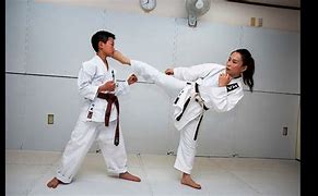 Image result for Boys Head Kick Karate