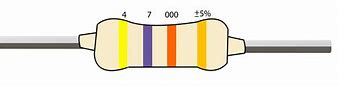 Image result for 4 Band Resistor Color Code Example
