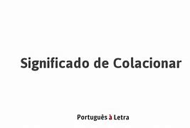 Image result for colacionar