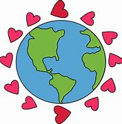 Image result for Love Earth Clip Art