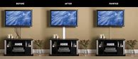 Image result for Wall Mounted TV Hide Cords