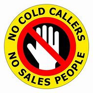 Image result for No Cold Callers Sign