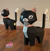 Image result for Papercraft Printable Cat