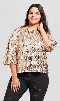 Image result for Rose Gold Plus Size Shirt
