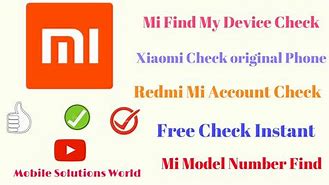 Image result for Check IMEI Xiaomi Find Device