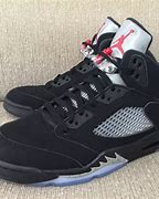 Image result for All-Black Jordan 5s