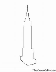 Image result for Empire State Building Outline