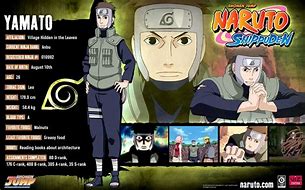 Image result for Yamato Naruto Character Sheet