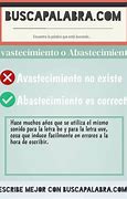 Image result for avastecimiento