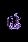 Image result for Purple Apple Logo Wallpaper