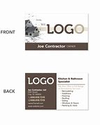 Image result for Contractor Business Cards