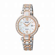 Image result for Seiko Ladies Solar Railroad Watch