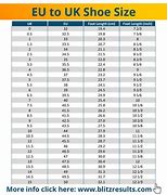 Image result for Eu to UK Shoe Size Chart