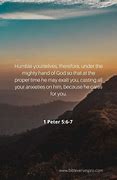 Image result for 1st Peter 5 6 7