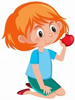 Image result for Sketch of Person Eating Apple