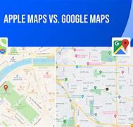 Image result for Apple vs Android Map