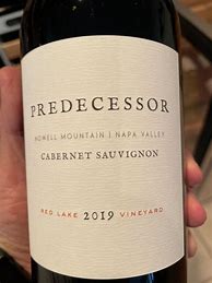 Image result for Predecessor Cabernet Sauvignon Lorraine Red Lake