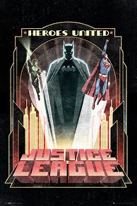 Image result for Batman Art Deco Poster