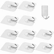 Image result for Self Adhesive Metal Hooks for Dressing Gown