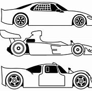 Image result for Race Car Outline Aerial View