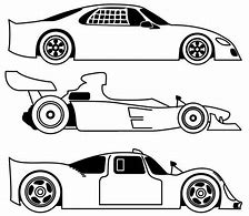 Image result for Race Car Sides and Top Outline