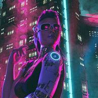Image result for Cyberpunk Aesthetic X iPhone Wallpaper