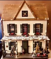 Image result for Christmas Dollhouse