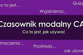 Image result for czasownik_modalny