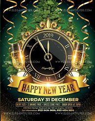 Image result for Happy New Year Flier