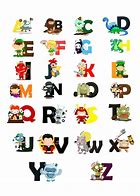 Image result for Character Alphabet Letters