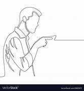 Image result for Person Pointing Drawing