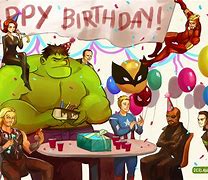Image result for Avengers Happy Birthday