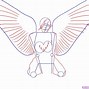 Image result for Simple Angel with Wings