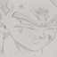 Image result for Blank Gohan Drawing