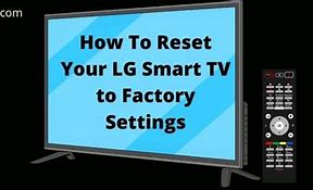 Image result for LG Smart TV Reset